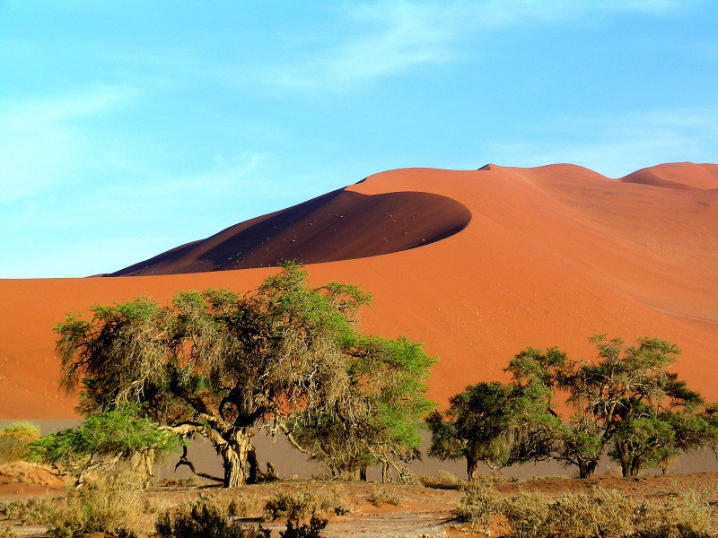Groepsrondreis Namibië kampeer - Kamperen op de maan